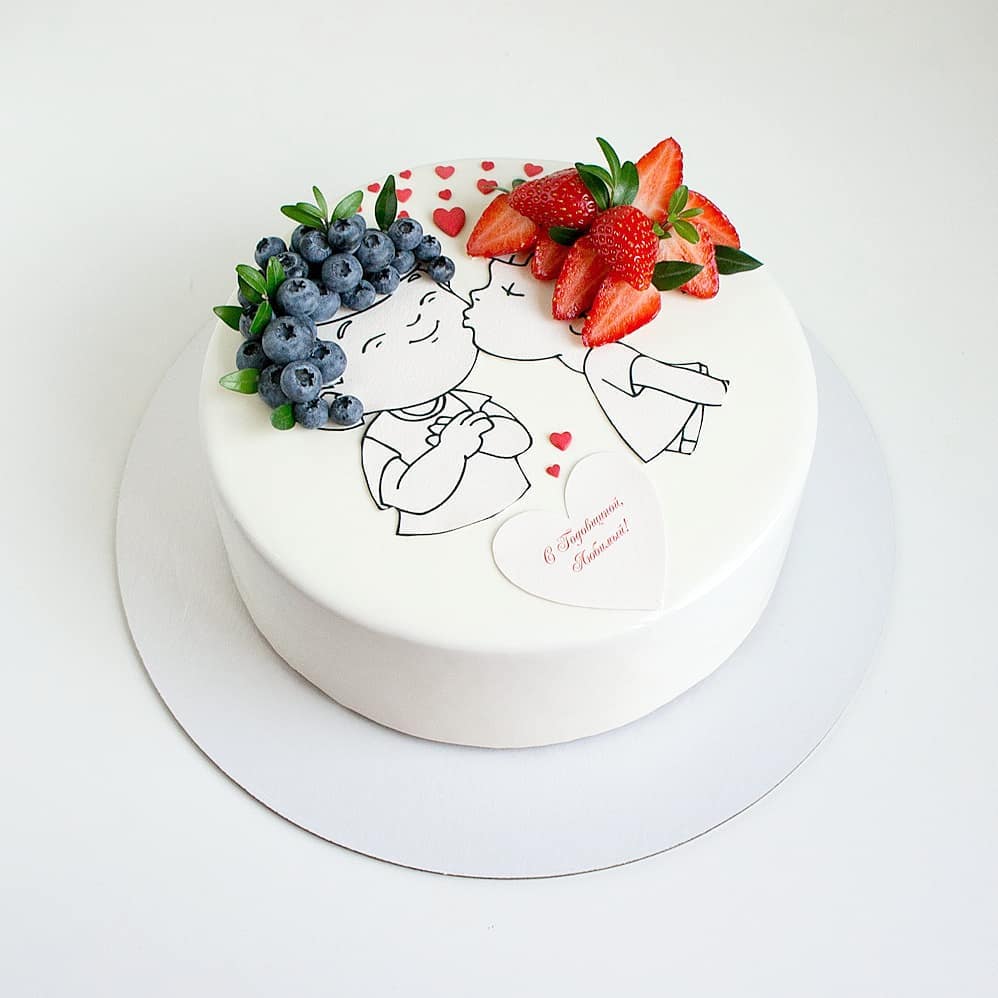 Муссовый торт на годовщину