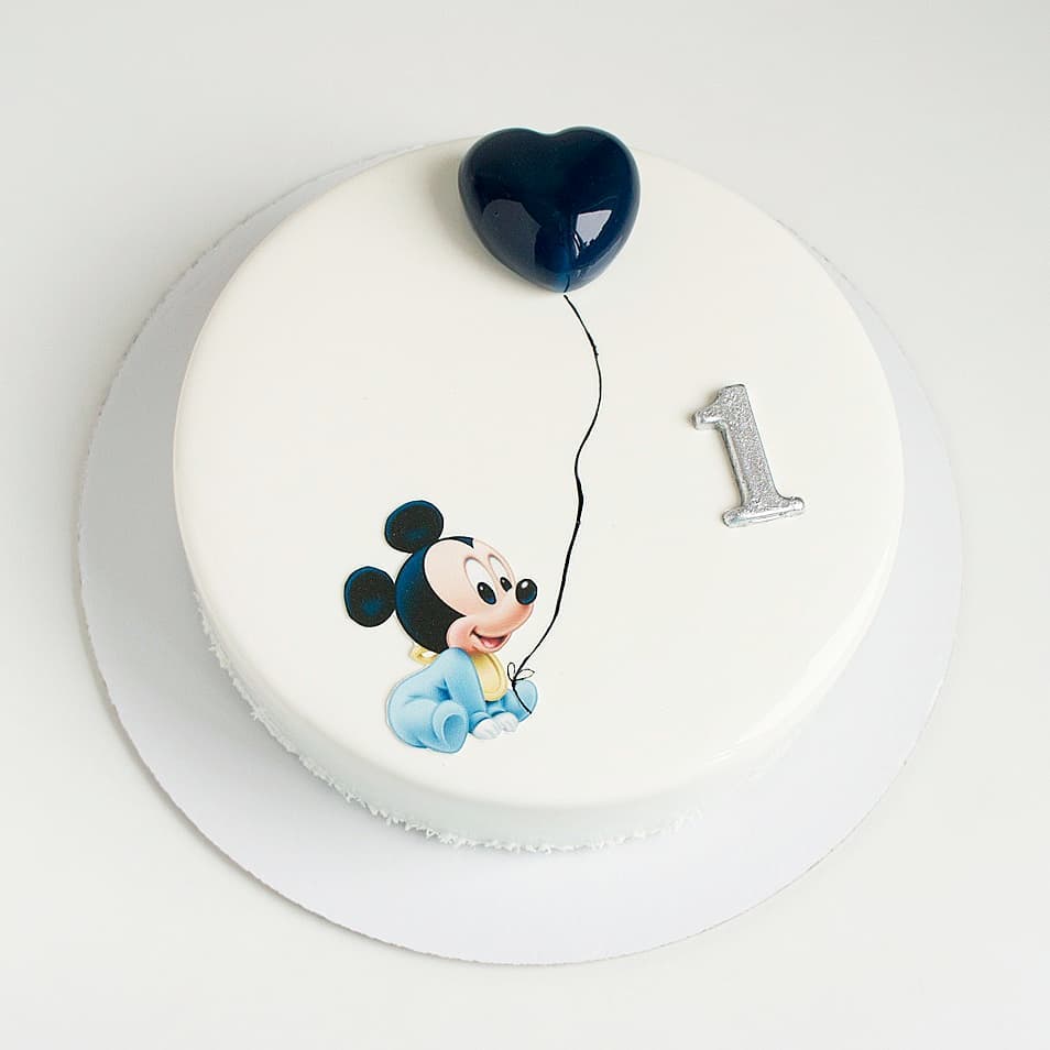 Муссовый торт "Микки Маус"