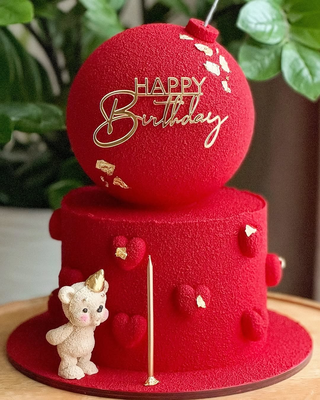 Торт бомбочка на день рождения