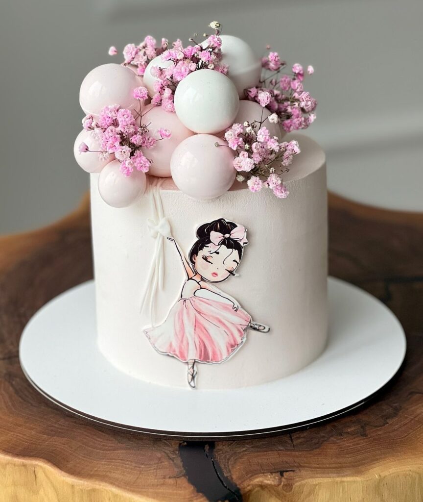 Торт для балерины