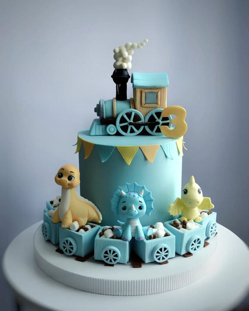 Торт паровозик