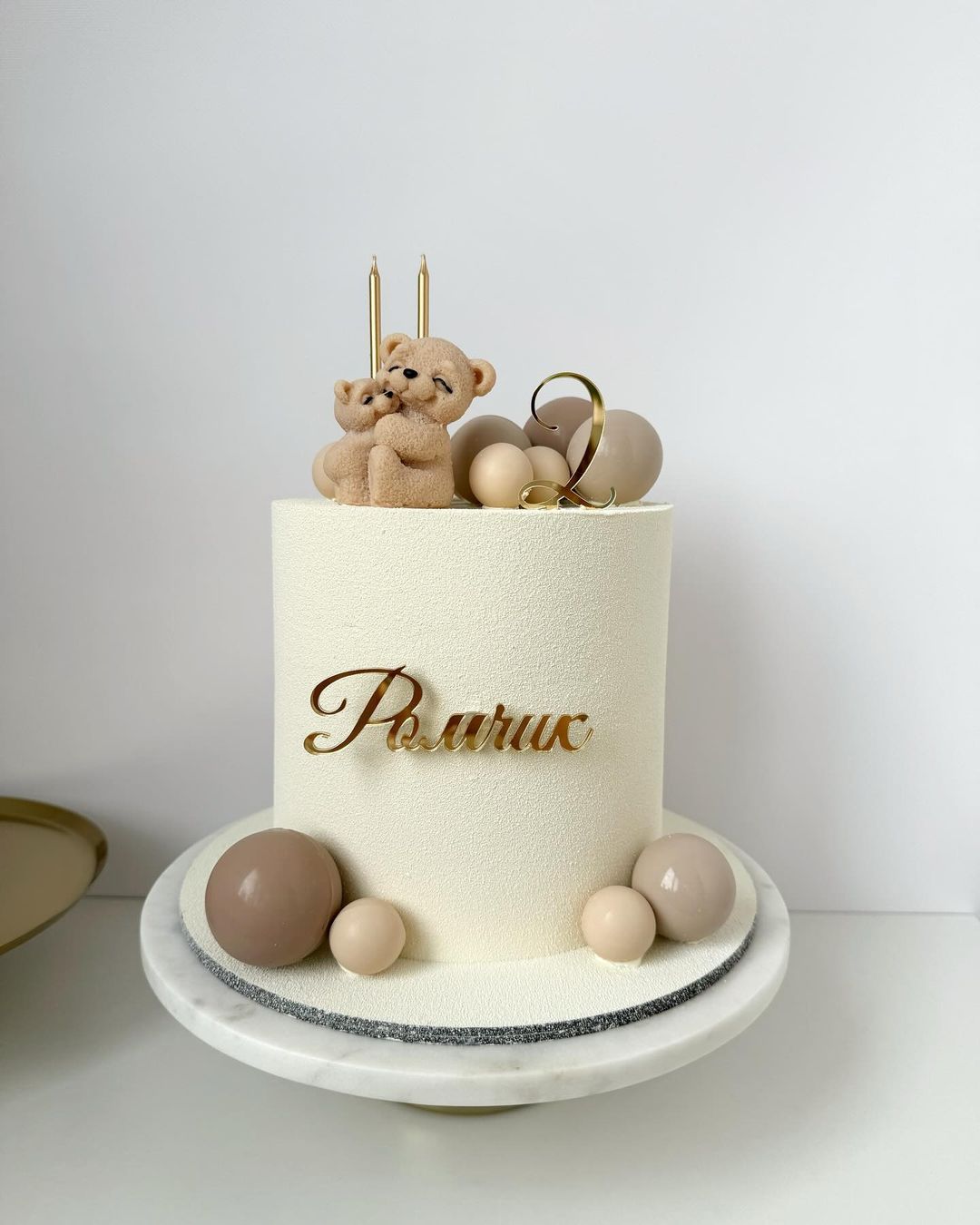 Торт на 2 года мальчику