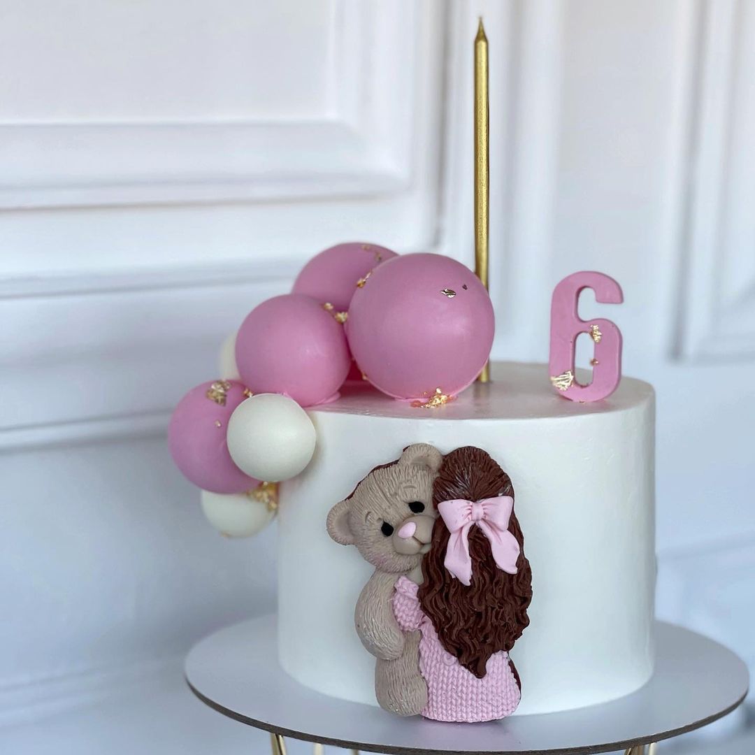 Торт девочке на 6 лет