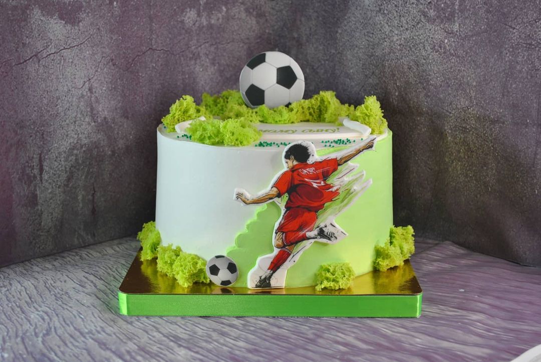 Футбольный торт