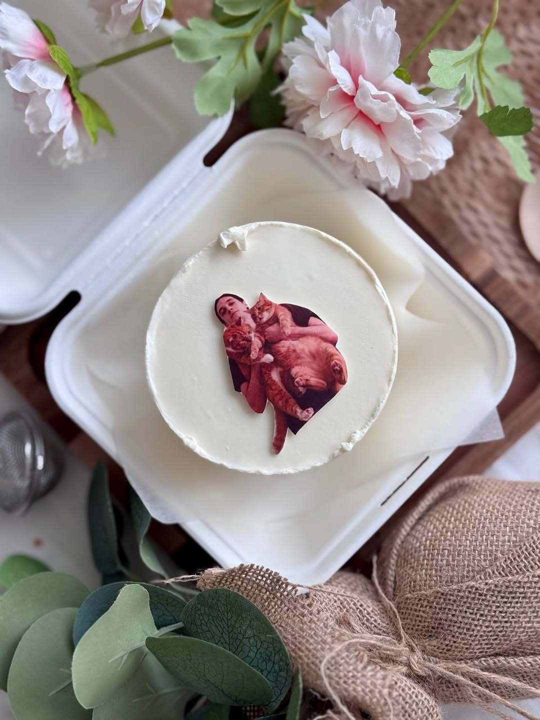 Бенто торт с фотопечатью