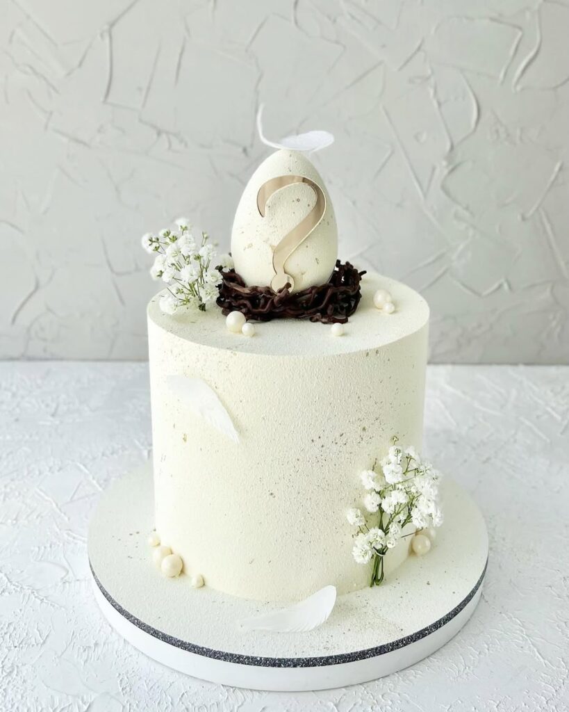 Оригинальный торт на гендер пати