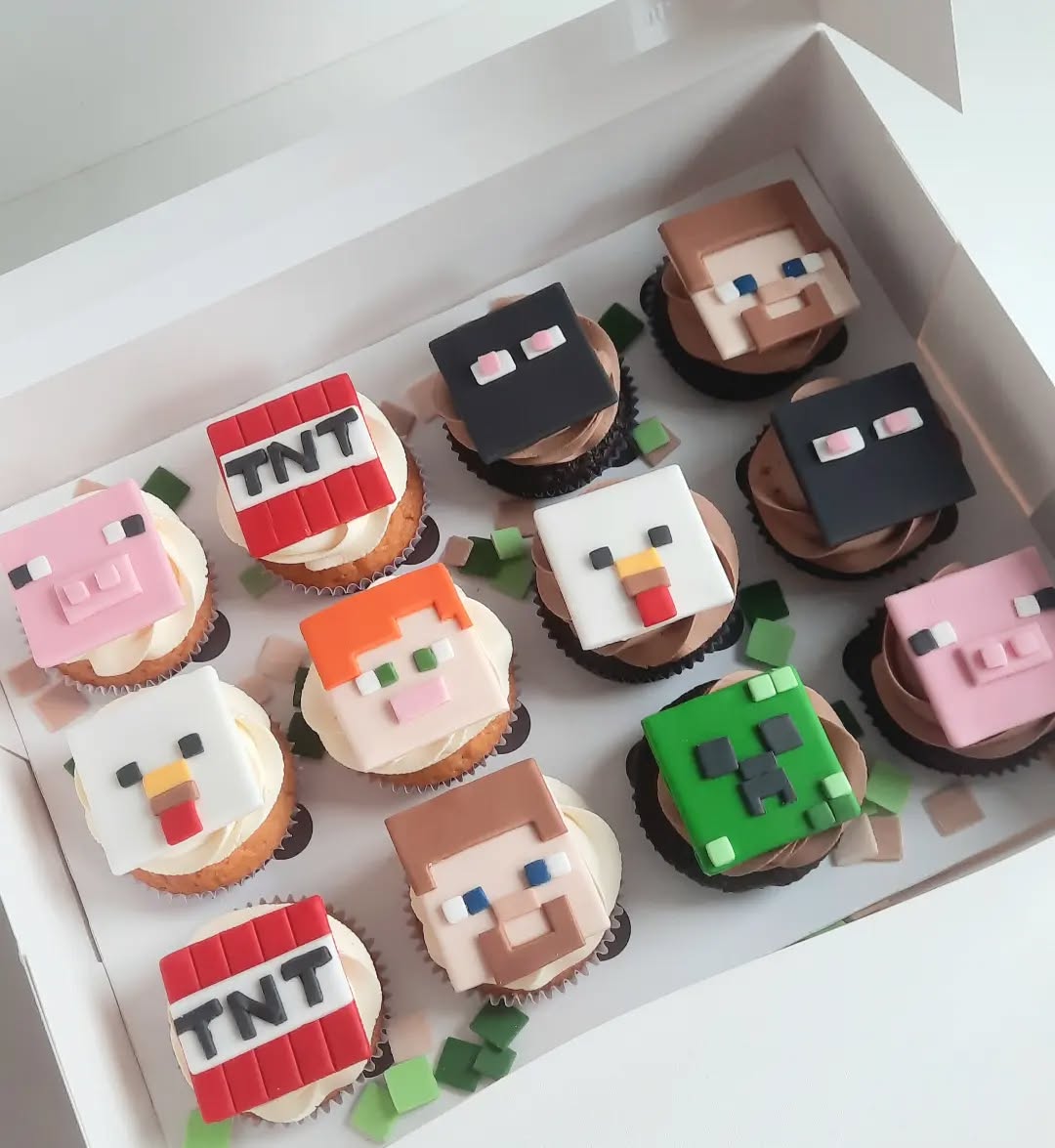 Капкейки Майнкрафт