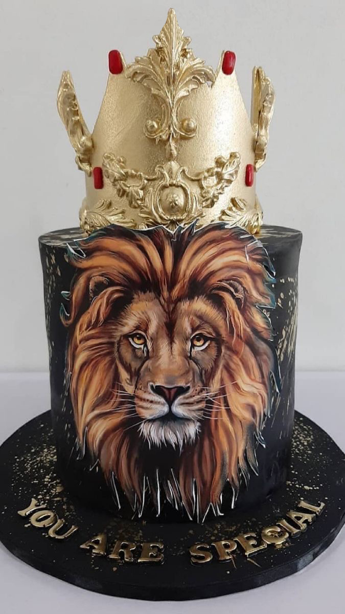 Торт с принтом