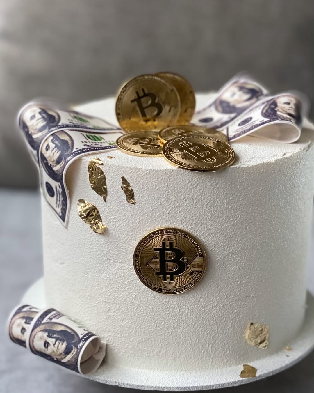 Торт с Биткоинами