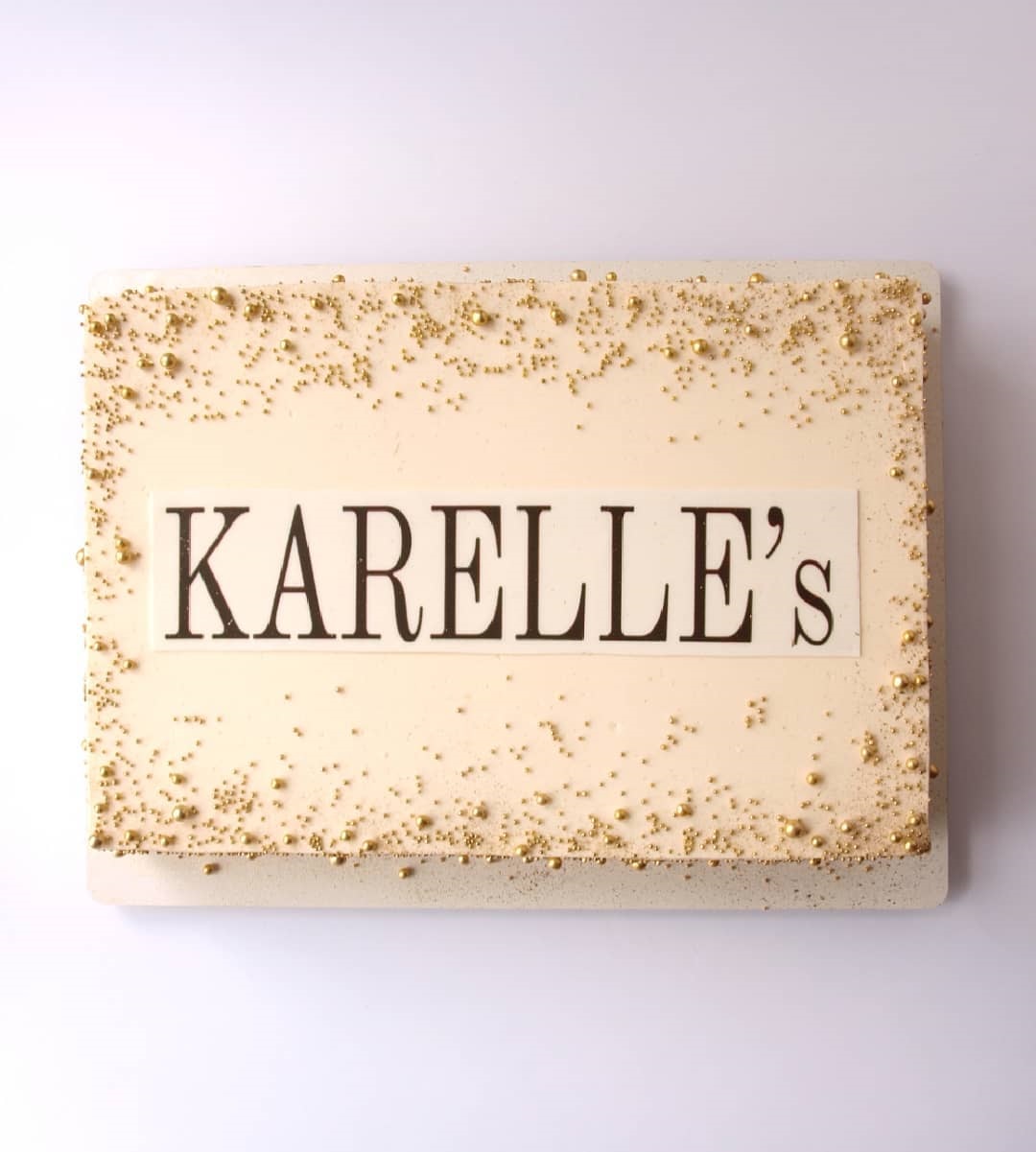 Кремовый торт на корпоратив