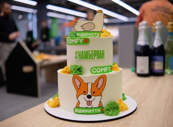 Корпоративный торт Comfy