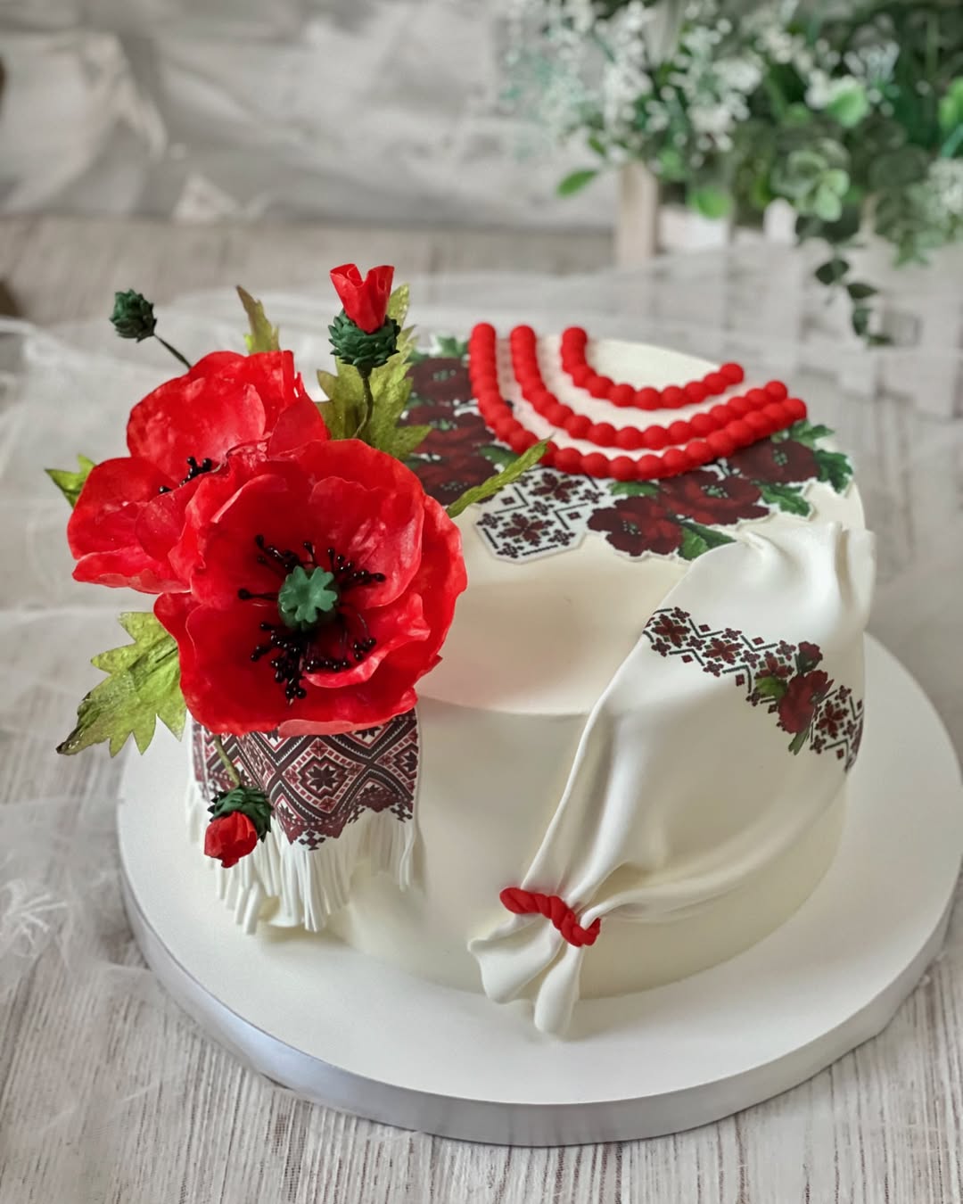 Торт вышиванка