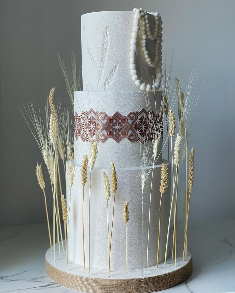 Торт в украинском стиле