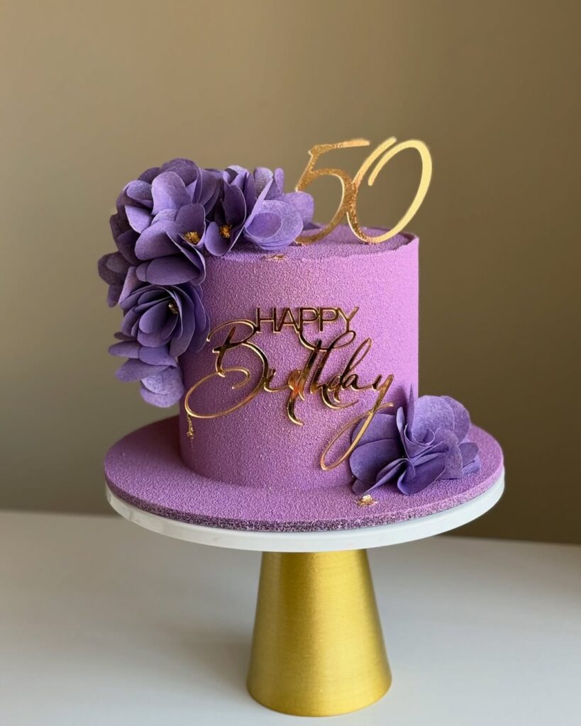 Торт на 50 лет женщине