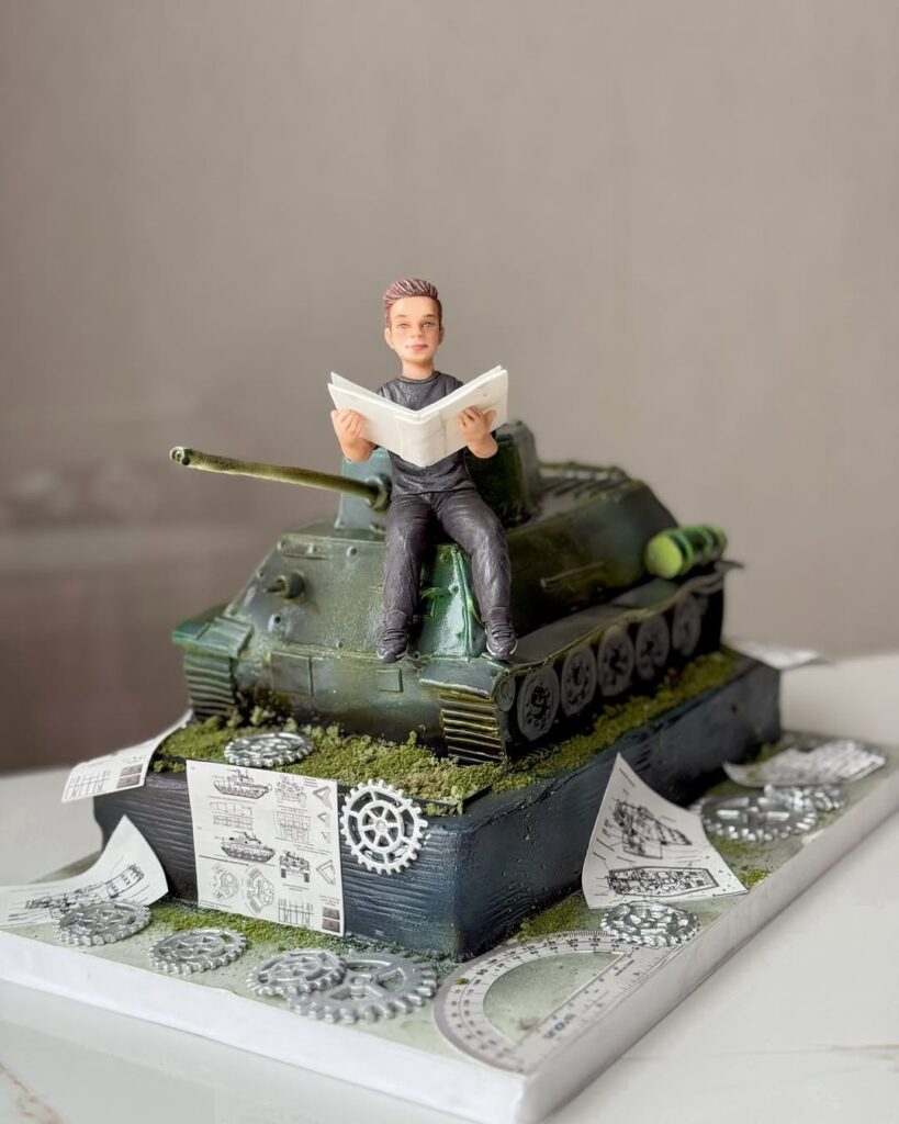 Торт танкисту