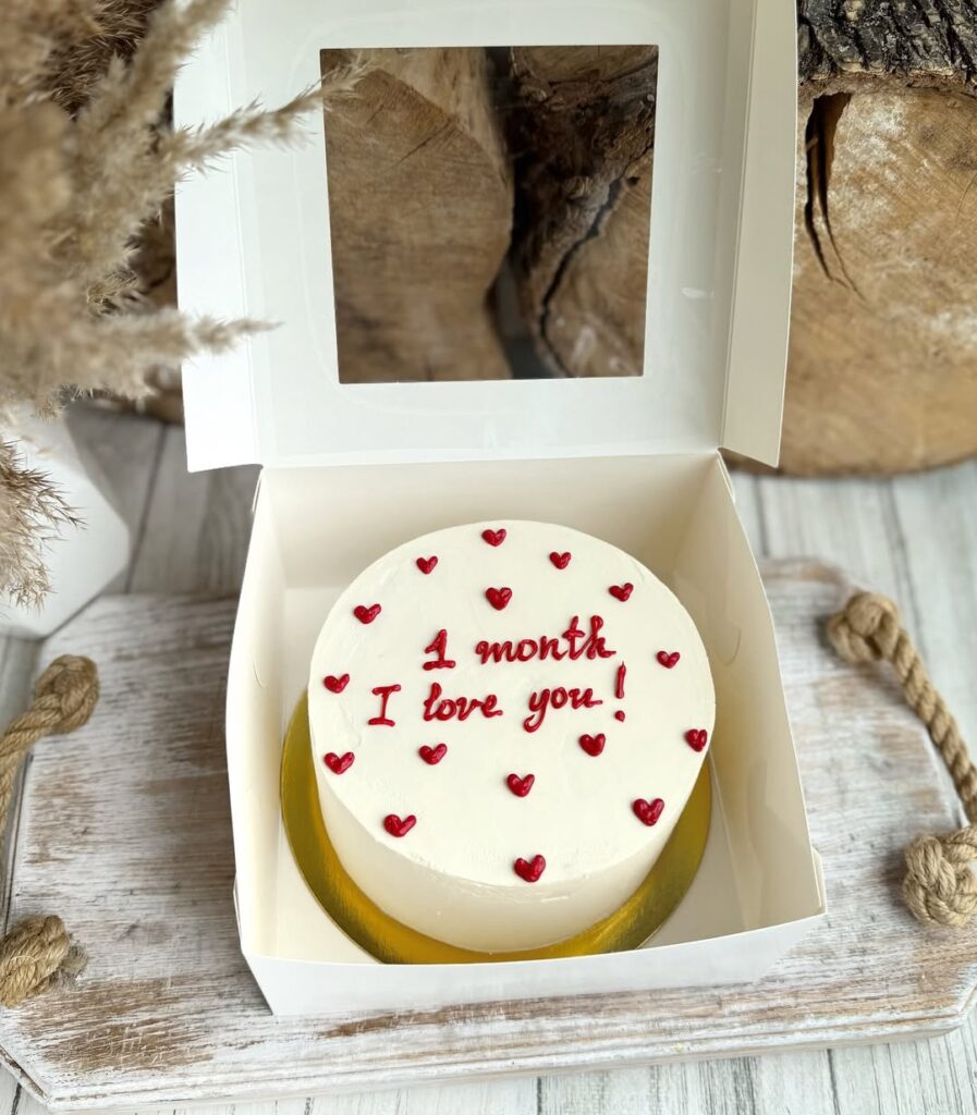 Бенто торт на годовщину