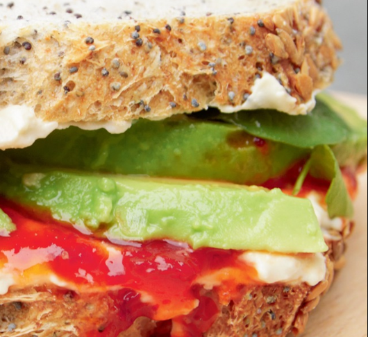 Солёный сэндвич с джемом