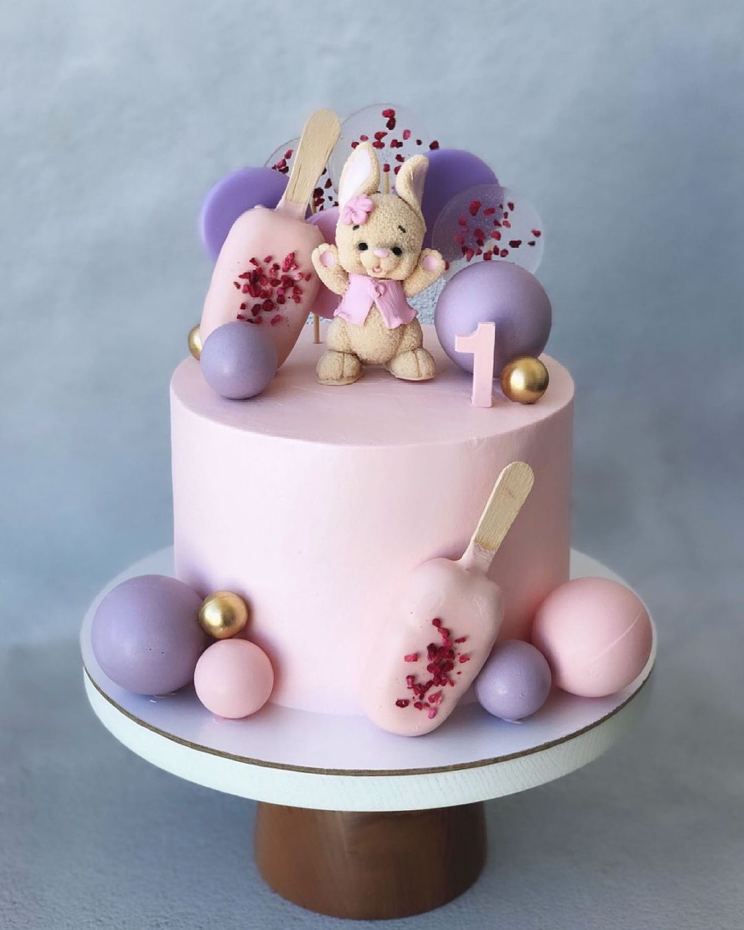 Тортик на 1 годик для девочки