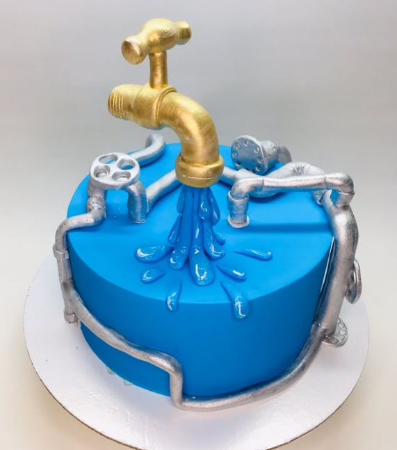 Торт сантехнику