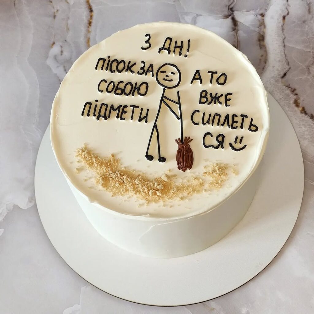 Торт с приколом на день рождения другу