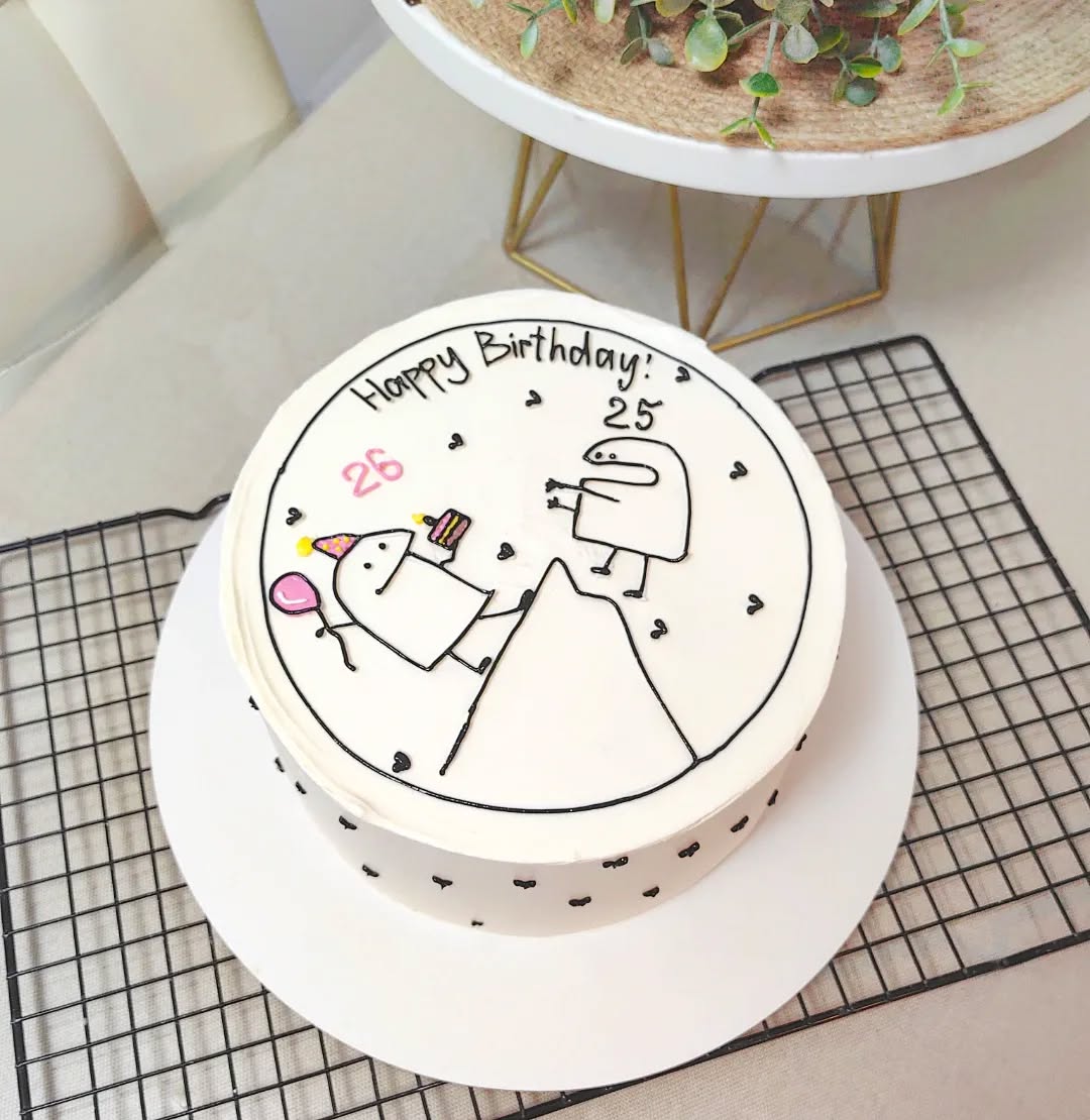 Торт на 26 лет