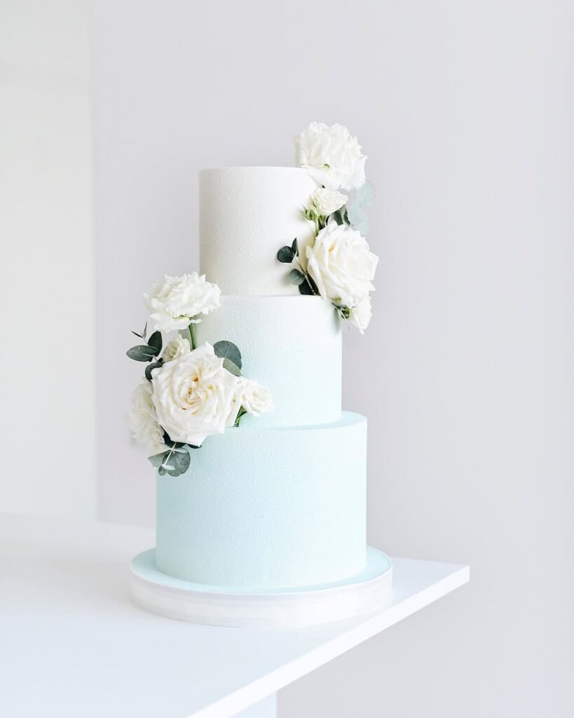Свадебный торт градиент