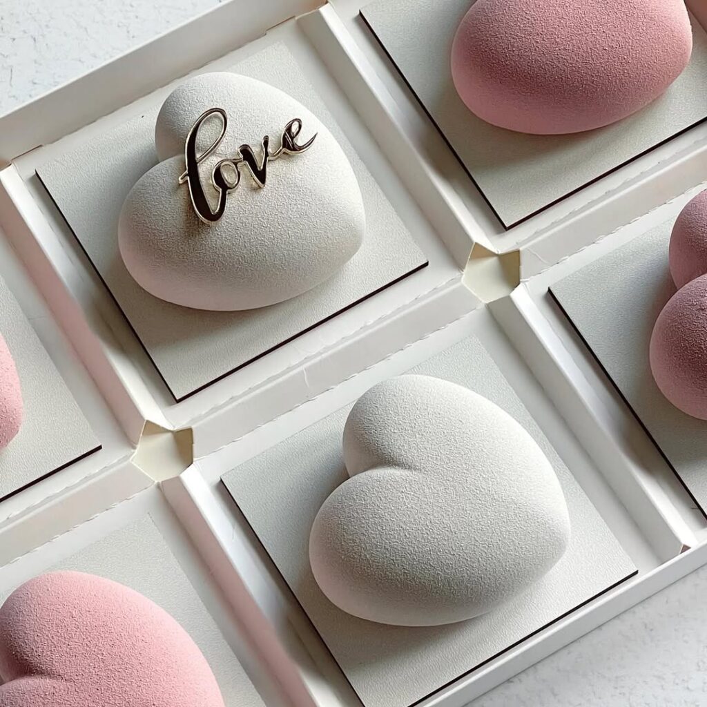 Порционный свадебный торт