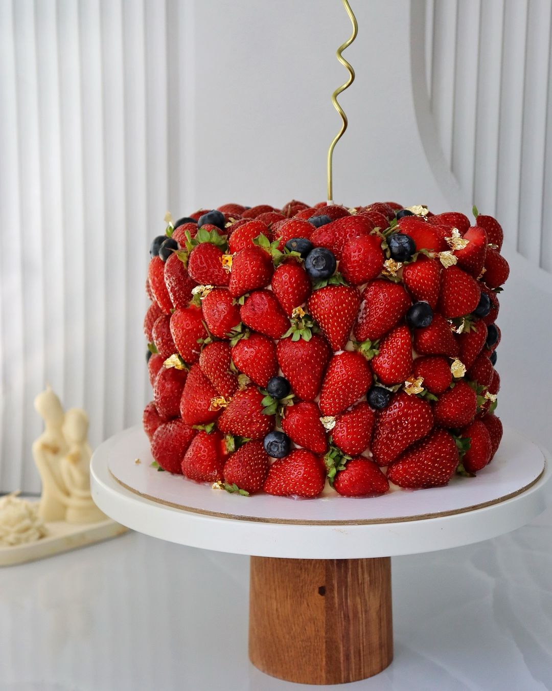 Торт клубничный