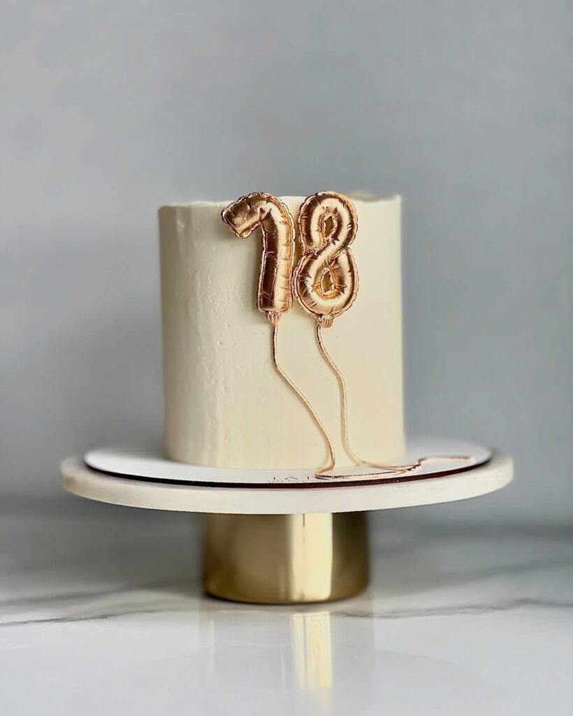 Торт для девушки на 18 лет